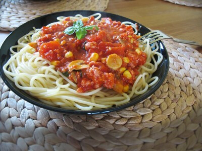 Spaghetti on the Table